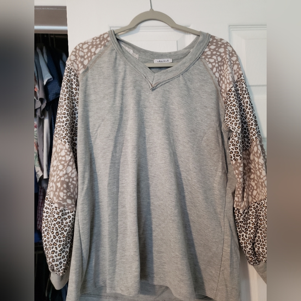 Roomy tunic length too